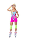 Retro Rollerskate Barbie Outfit