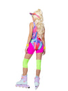 Retro Rollerskate Barbie Outfit