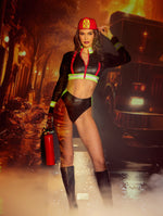 Fierce Fire Woman Outfit