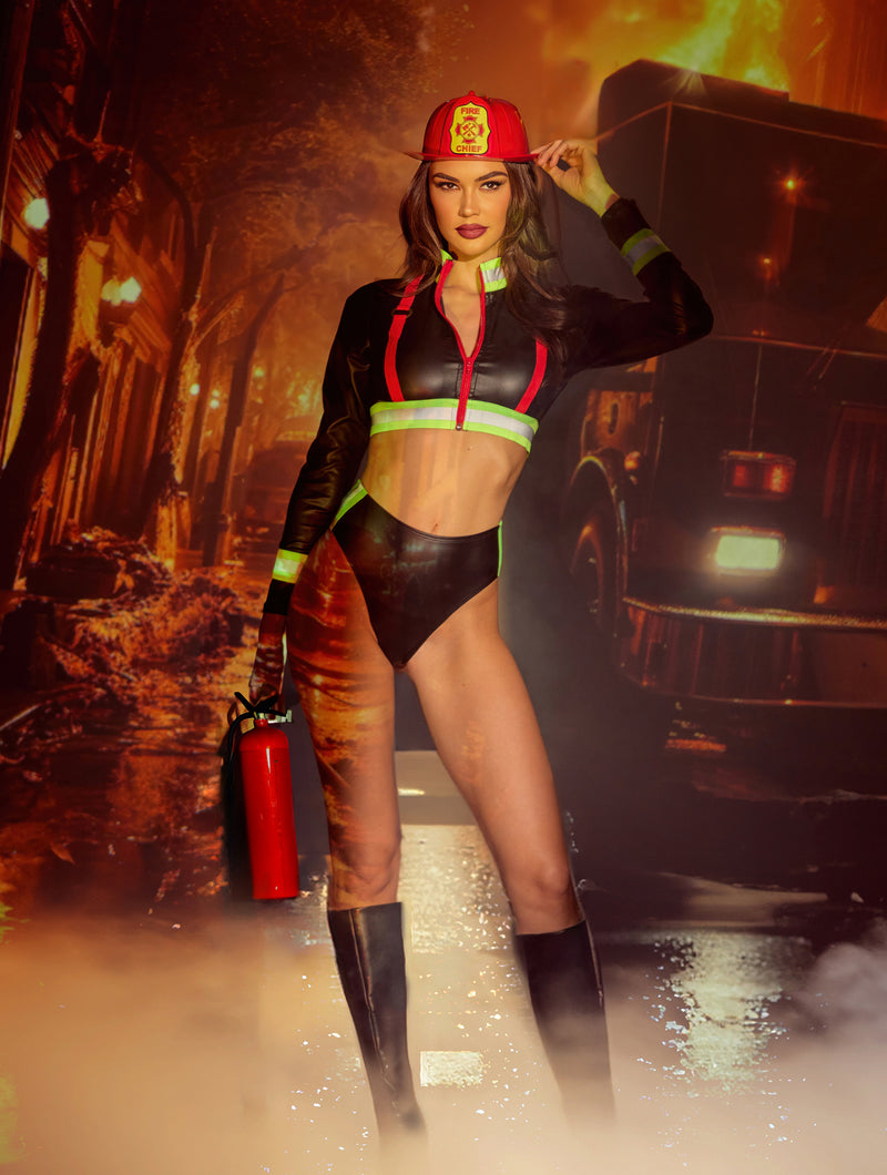 Fierce Fire Woman Outfit