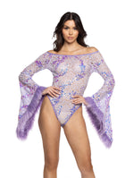 J. Valentine Sequin Dreamz Bodysuit