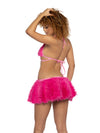 J. Valentine Pink Plush Outfit - Hot Pink