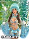 J. Valentine Rave Princess Outfit - Blue