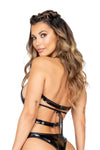 Cyber Dancer Latex Triangle Top