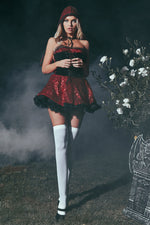 Little Red Baddie Outfit