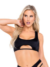 Crop Top with Keyhole Cutout