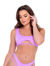 Crop Top with Keyhole Cutout
