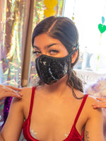 J. Valentine Sequin Tailored Mask