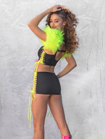 J. Valentine Neon Lace Outfit