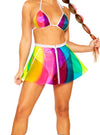 J. Valentine Rainbow Barbie Pinwheel Skirt