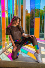 J. Valentine Ravin' Rainbow Outfit