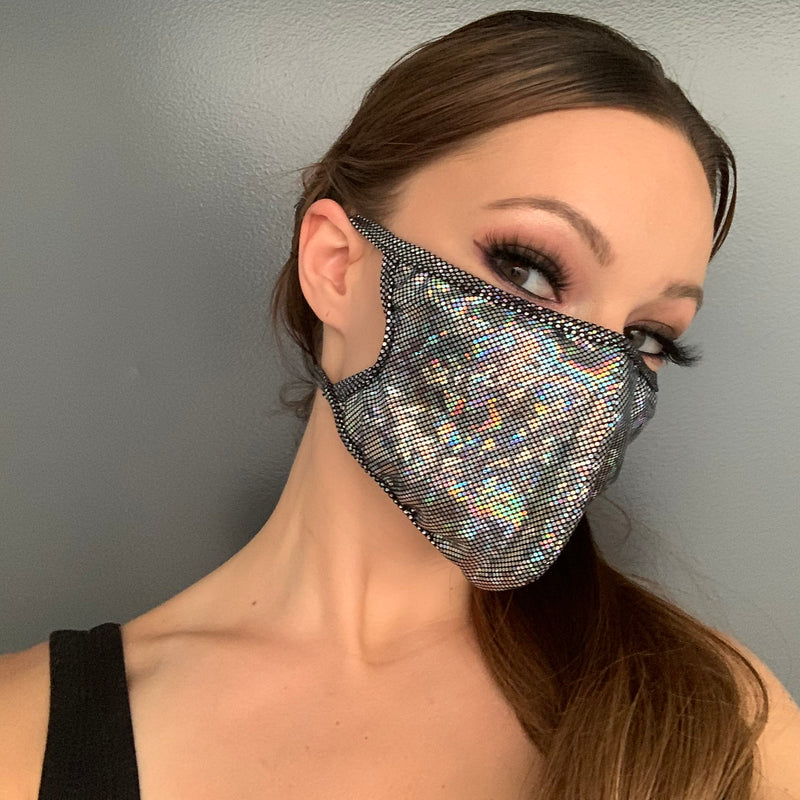 Rainbow Graphite Holo Mask
