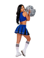 PLAYBOY Cheerleader - Blue/Black